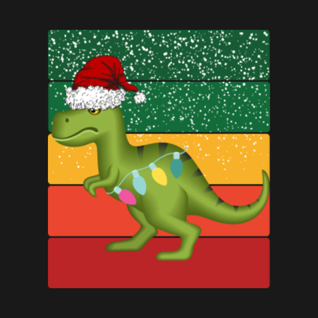 Disover t-rex christmas tree - T Rex Christmas Tree - T-Shirt