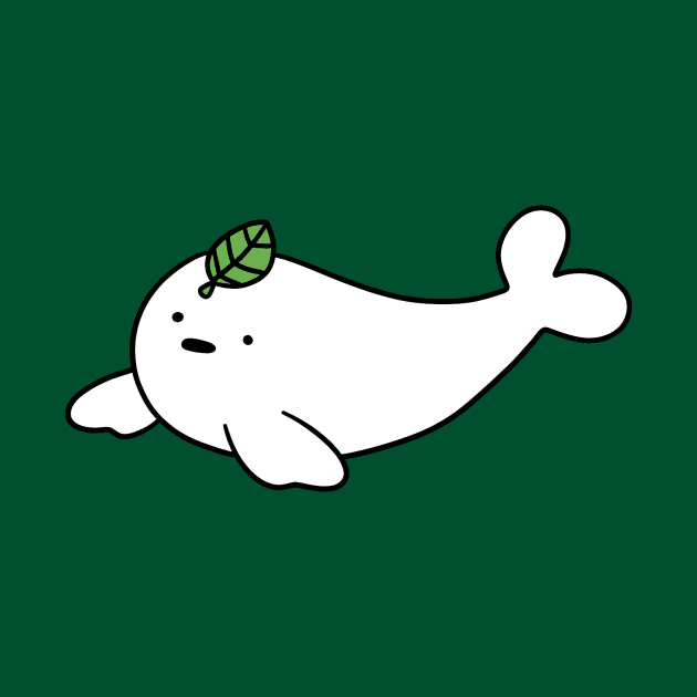 Green Leaf Harp Seal by saradaboru