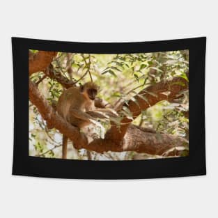 Green Monkey Tapestry