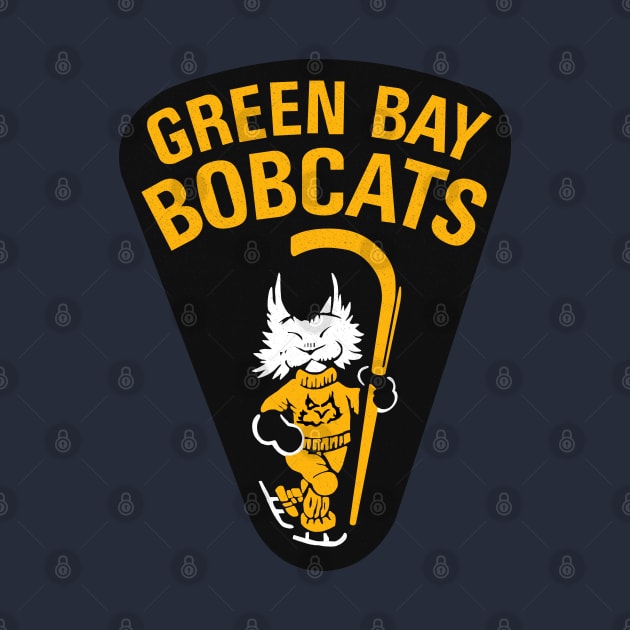 Classic Green Bay Bobcats Hockey by LocalZonly