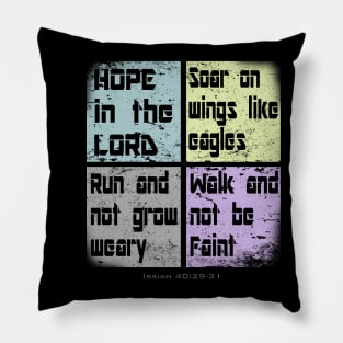 Isaiah Bible verse Pillow