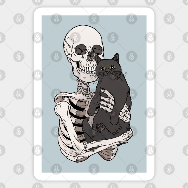 Me & my cat - Catshirt - Sticker