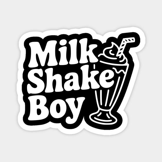 Milkshake Boy Magnet by Frank Ring