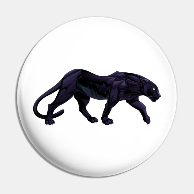 Black Panther Pin by Mako Design 