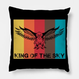 Retro Eagle Pillow