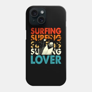 Surfing Lover T Shirt For Women Men Phone Case