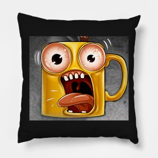 funny mug Pillow