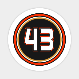 43 Jersey Anaheim Ducks Magnet