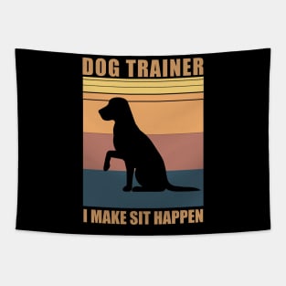 dog trainer humor Gift Tapestry