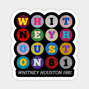 Whitney Houston Magnet