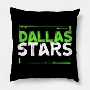 Dallas stars vintage Pillow