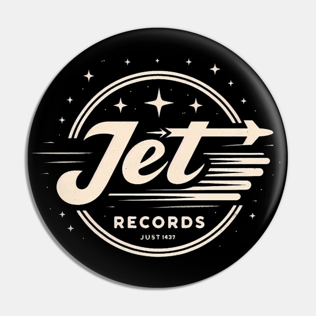 JET RECORDS // Music Fan art Pin by Trendsdk