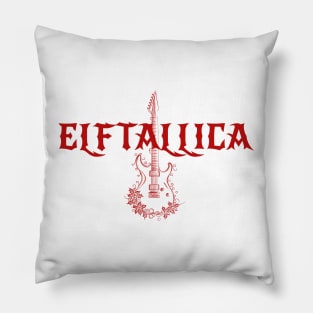 Rock the Holidays: Elftallica's Jingle Bells Jam Pillow