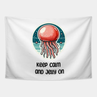 Cannonball Jellyfish Keep Calm and Tapestry