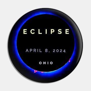 Solar Eclipse Totality Ohio April 8 2024 Pin