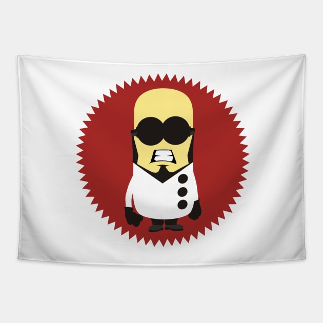 Dr. Steel minion Tapestry by BeardyGraphics