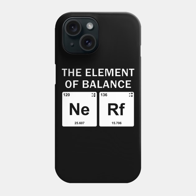 The Elements Of Life - Balance Phone Case by Ultra Silvafine