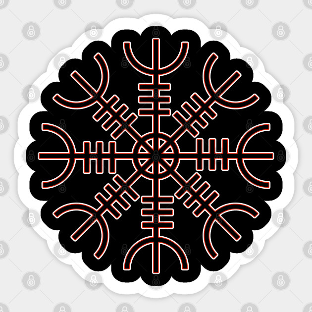 Helm Of Awe Helm Of Awe Sticker Teepublic