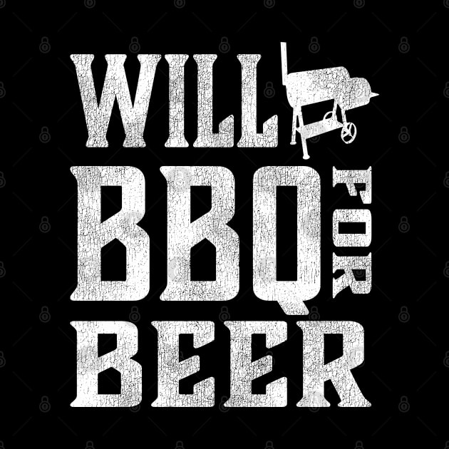 Will BBQ for Beer - or maybe Whisky, but definitely Bourbon on the Rocks or Beer by Jas-Kei Designs