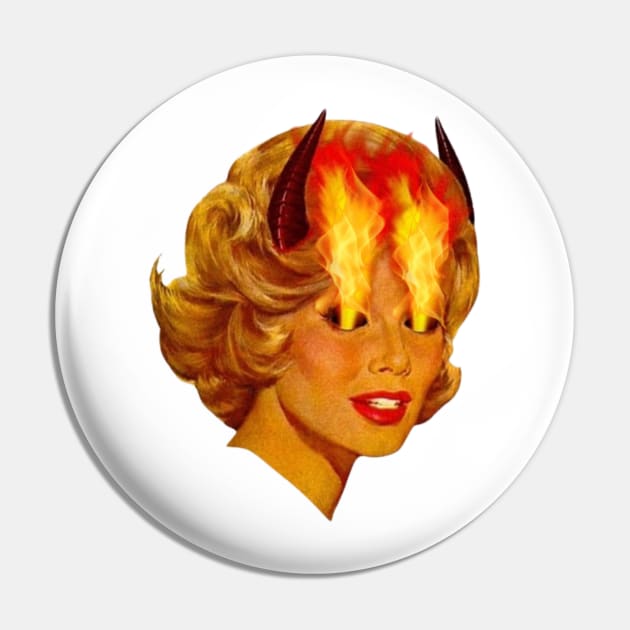 Hot Tottie Pin by glumwitch