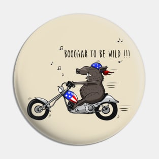 Boar to be wild Pin