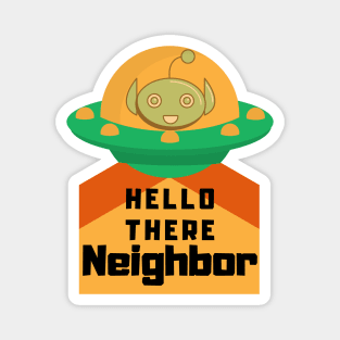 Hello there neighbor Magnet