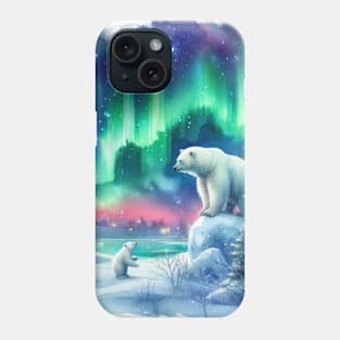 Polar Bear Family Phone Case