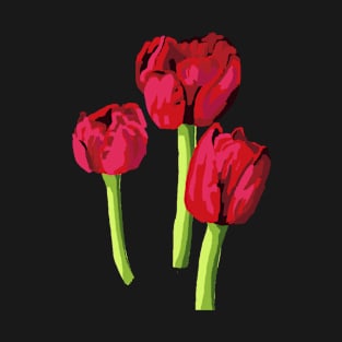 Red Tulips T-Shirt