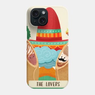 Dessert Tarot card-The Lovers Phone Case