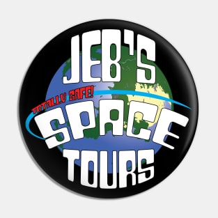 Jeb's Space Tours Pin