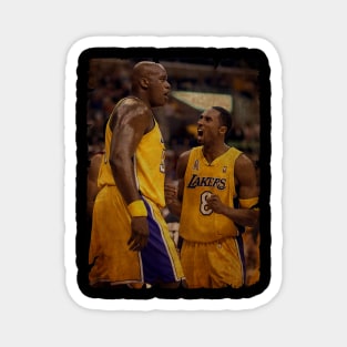 Shaquille O'Neal in Lakers Magnet