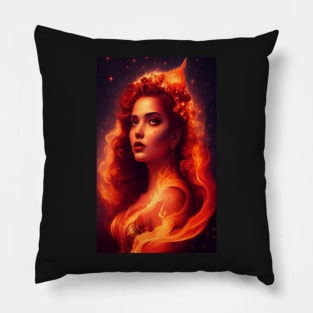 from the flames Pillow