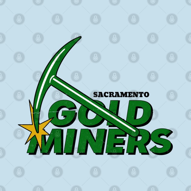 Defunct Sacramento Gold Miners Football 1993 by LocalZonly