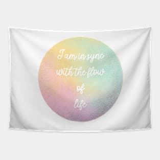 Inspirational affirmation Sticker Tapestry