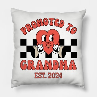 Grandma Est 2024, New Grandmother, Grandma Reveal Pillow