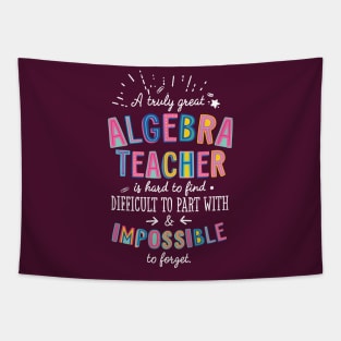 A truly Great Algebra Teacher Gift - Impossible to forget Tapestry