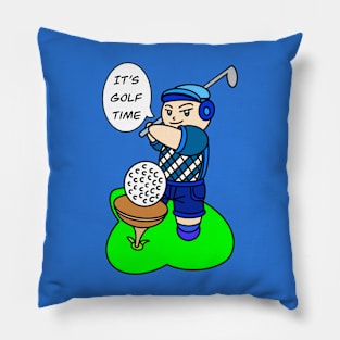 It's golf time! fun Pillow