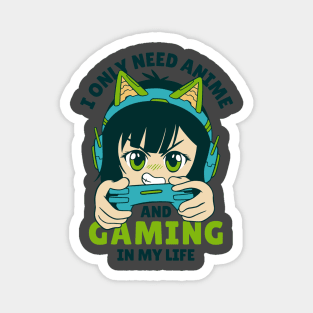 Gaming and Anime Magnet