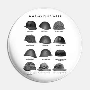 WW2 - Axis Helmets Pin