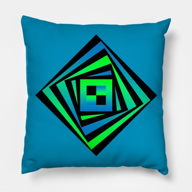 Diamond Rush of Vulcan Blood to the Head Pillow by BKAllmighty