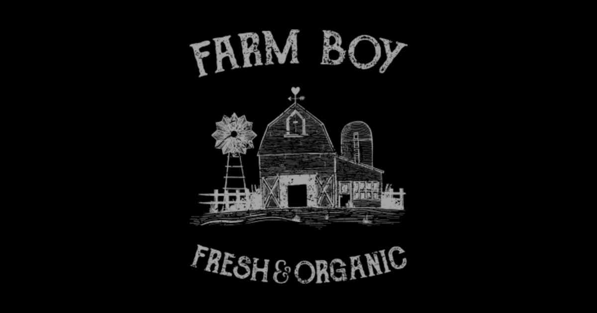 Farm Boy - Farm Boy - Sticker | TeePublic