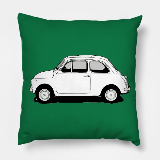 Classic 500 Pillow by CreativePhil