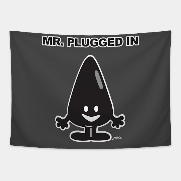 Mister Plugged In Tapestry by CKline