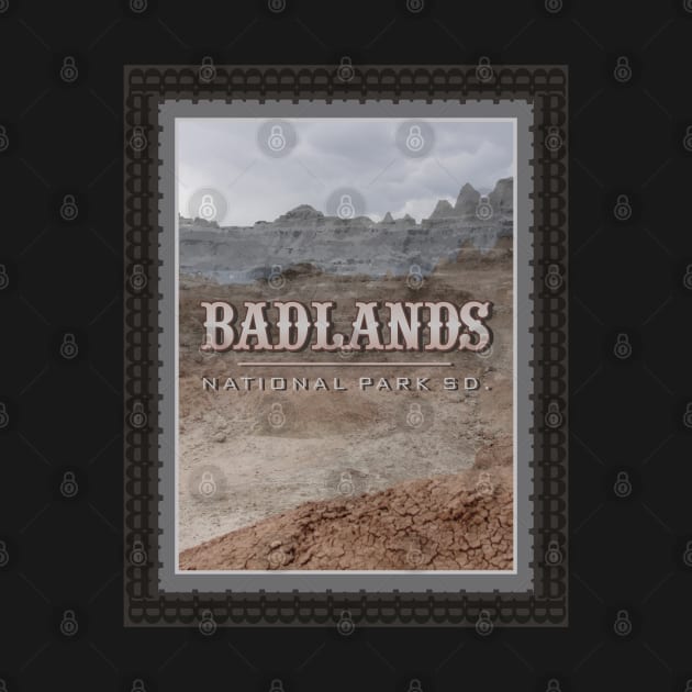 Badlands Stamp by Northofthepines