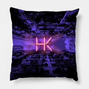 Hong Kong Neon Lights - 03 Pillow