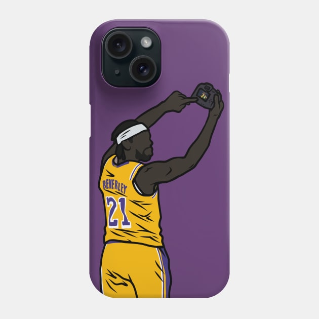 Pat Bev and His Camera vs the Ref Phone Case by rattraptees