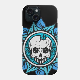 Flower skull Phone Case