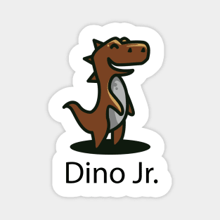 Dino Jr Cute Funny Little Dinosour Magnet