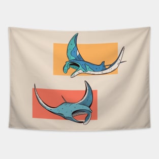 Manta Rays Tapestry