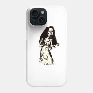 Leech LADY, Phone Case